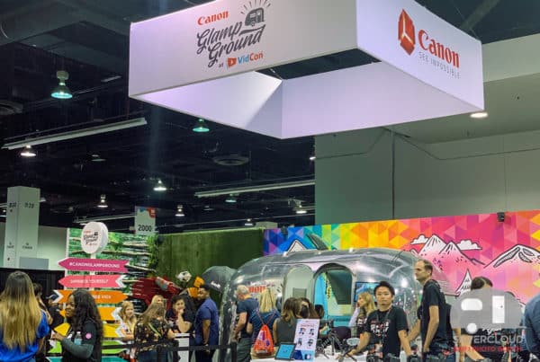 Vintage Airstream Trailer at Vidcon