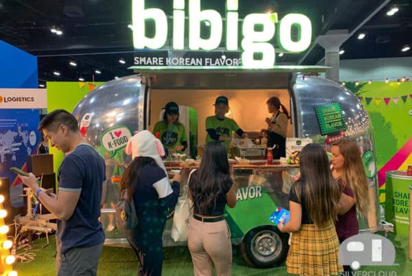K-CON Los Angeles Bibigo Food Sampling Activation