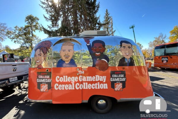 Silvercloud Airstream at ESPN College Game Day Activation